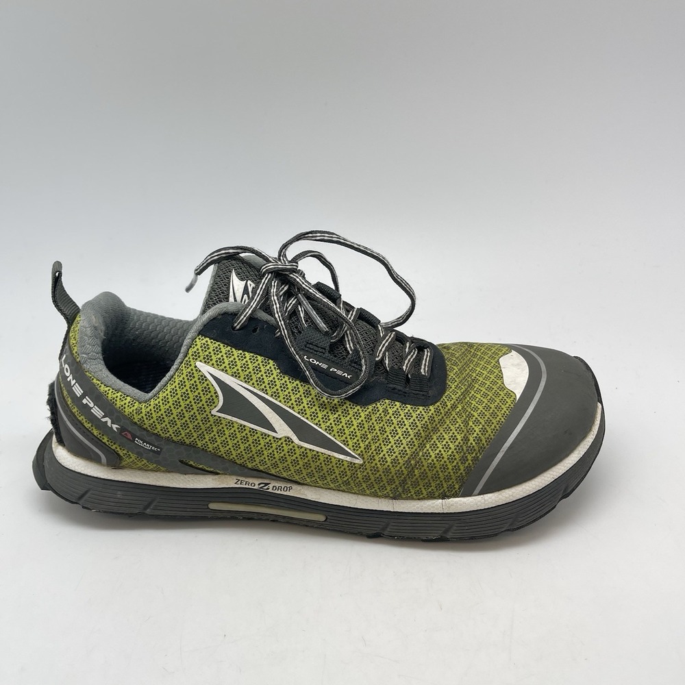 Altra Sneakers Womens 7.5 Lone Peak 2.0 A2453-4WP Green Running Polar Tec Shoes